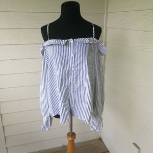 Forever 21 off the shoulder top